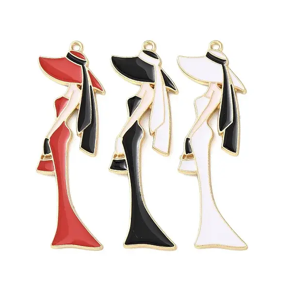 Alloy Enamel Big Pendants