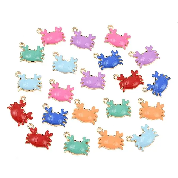 Alloy Enamel Pendants