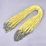 Waxed Cord Necklace Making