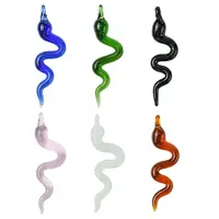 6Pcs 6 Colors Handmade Lampwork Big Pendants