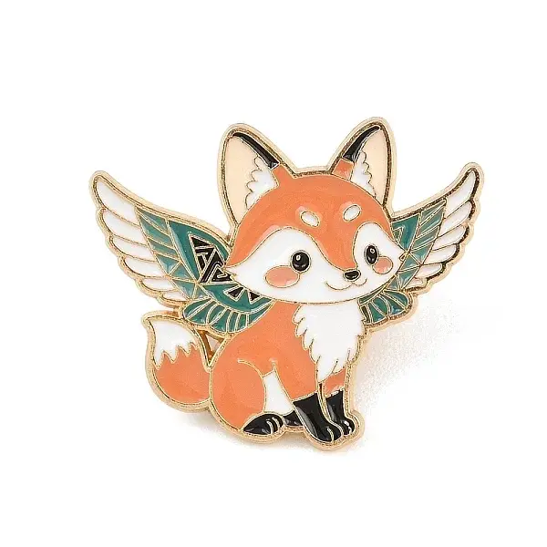 Fox Enamel Pins