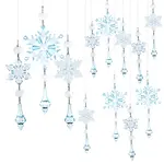Acrylic Snowflake Pendant Decorations