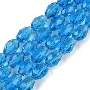 Transparent Glass Beads Strands