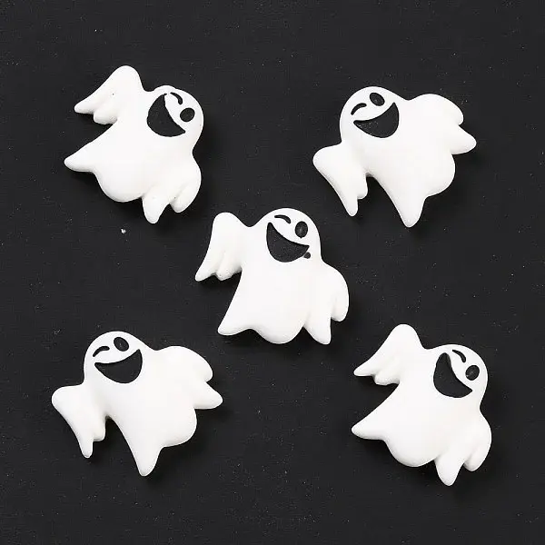Ghost Opaque Resin Cabochons