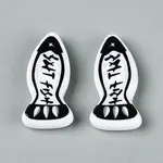 Printed Opaque Resin Beads