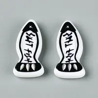 Printed Opaque Resin Beads