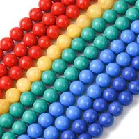 Natural Yellow Jade Beads Strands