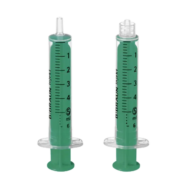 B.BRAUN Stříkačka INJEKT 2-dílná 5ml LE červená ster. 100 ks