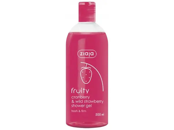Ziaja Sprchový gél Brusnica & Lesná jahoda Shower Gel 500 ml