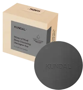 KUNDAL Mineral tuhý šampon s minerálním bahnem a vůní Levandule 100 ml
