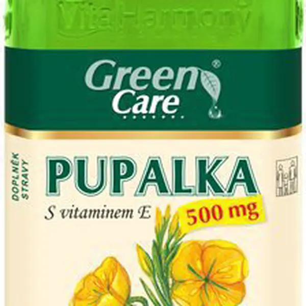 VITAHARMONY Pupalka s vitaminem E 500 mg 90 tobolek