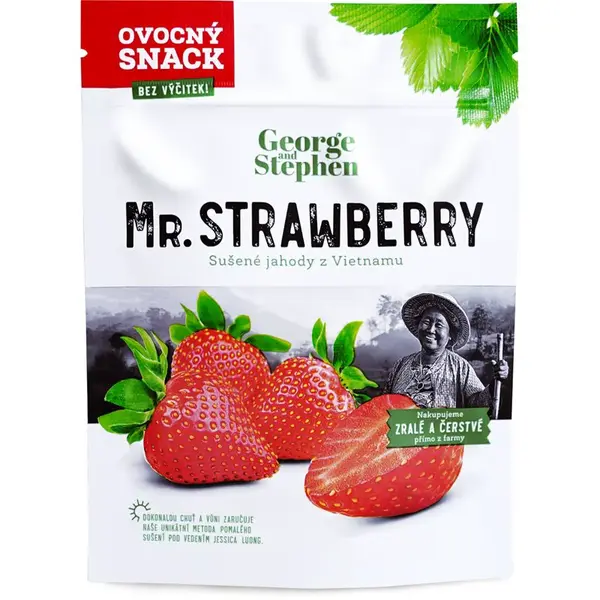 George and Stephen Mr. Strawberry sušené ovocie 40 g