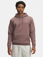 Pánská mikina Under Armour UA Icon Fleece Hoodie-BRN - Pánské