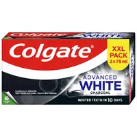 COLGATE zubní pasta Advanced White Charcoal 2 x 75 ml