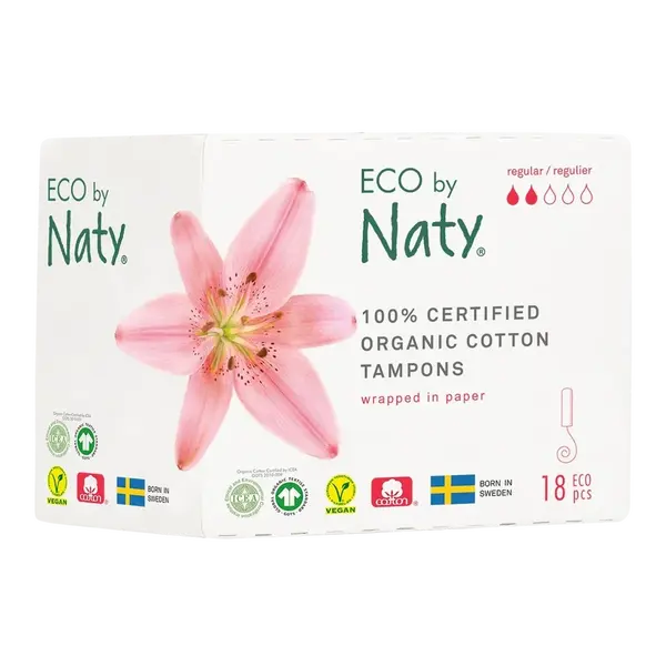 ECO BY NATY Dámské ECO tampóny normal 18 ks