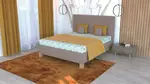 Postel Celine Rozměr: 180 x 200 cm, Matrace: Kombiflex - tvrdost 2, látka: Aragon 99
