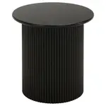 Xora ODKLÁDACÍ STOLEK, černá, kompozitní dřevo, 40/40/41 cm