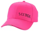 Kšiltovky s LED světlem 25 lm, nabíjeci USB, univerzální velikost - SIXTOL B-CAP Barva: fluorescentní