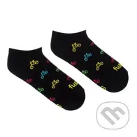 Členkové ponožky Cyklista čierny S (Unisex veľkosť S (veľkosť 35-38))