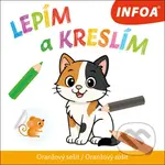 Lepím a kreslím - Oranžový sešit / Oranžový zošit - kniha z kategorie Omalovánky