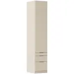 Rauch Möbel ŠATNÍ SKŘÍŇ S OTOČNÝMI DVEŘMI, šampaňská, 47/229/54 cm