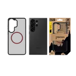 Zadní kryt Tactical MagForce Hyperstealth 2.0 pro Samsung Galaxy S26 Ultra, černá - červená