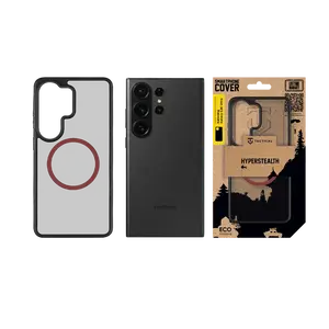 Zadní kryt Tactical MagForce Hyperstealth 2.0 pro Samsung Galaxy S26 Ultra, černá - červená