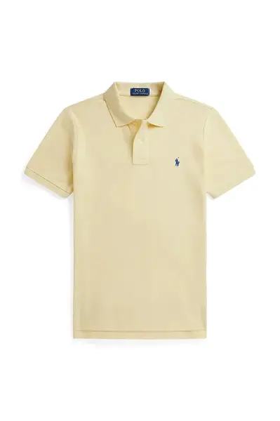 Dětská bavlněná polokošile Polo Ralph Lauren