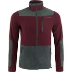 ALPINE PRO CLEW Pánska flísová mikina, vínová, veľkosť