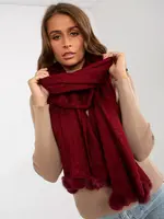 Scarf-AT-SZ-E-318.57P-burgundy
