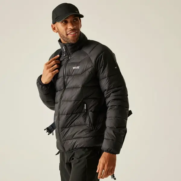 Pánská prošívaná bunda regatta dalent černá 3xl