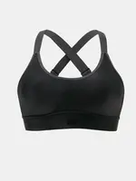 Under Armour Sportovní podprsenka Infinity Mid Printed Bra-BLK - Dámské