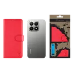 Flipové pouzdro Tactical Field Notes pro Xiaomi 15T, červená