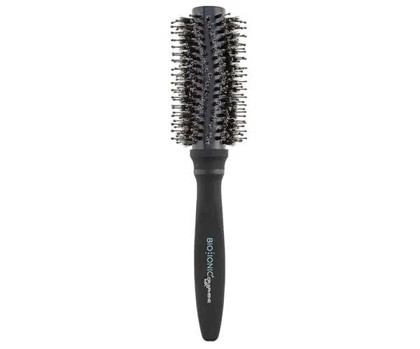 Kulatý kartáč na vlasy s kančími a nylonovými štětinami Bio Ionic GrapheneMX(TM) Boar Styling Brush - 25 mm + dárek zdarma