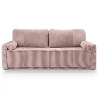 MID.YOU ROZKLÁDACÍ POHOVKA, textil, růžová