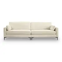 MID.YOU ČTYŘMÍSTNÁ POHOVKA, textil, krémová