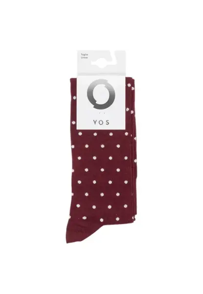 Pánske bodkované podkolienky