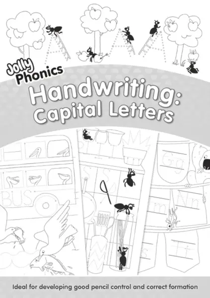 Jolly Phonics Capital Letters Handwriting Book - Jolly Learning