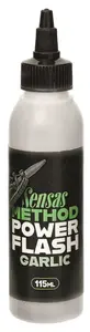 Sensas gel power flash 115 ml - white garlic