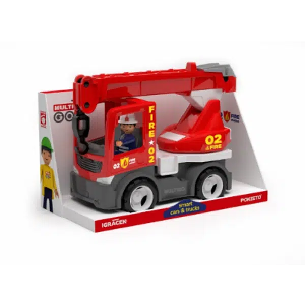 Multigo Fire jeřáb s řidičem
