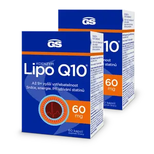 GS Koenzym Lipo Q10® 60 mg, 2 × 60 kapslí