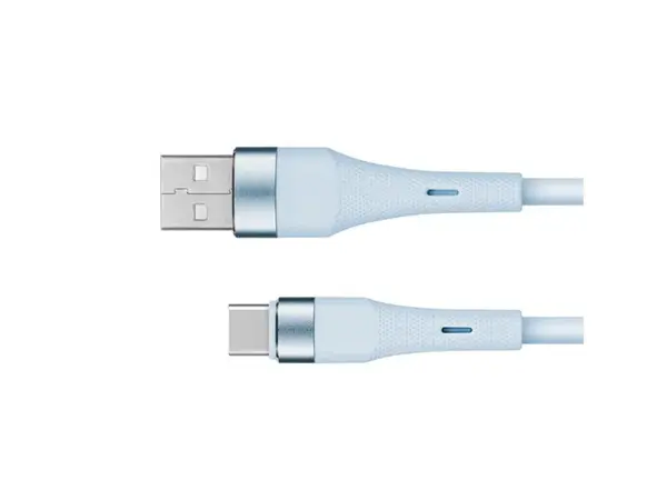 Kabel KRUGER & MATZ KM1268-1BL Basic USB/USB-C 1m Blue