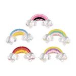 UV Plating Transparent Acrylic Enamel Big Pendants