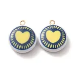 Printed Alloy with Acrylic Pendants