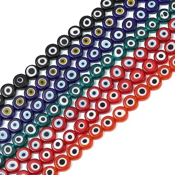Handmade Evil Eye Lampwork Beads