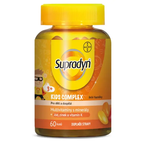 SUPRADYN Kids complex želé fazolky 60 kusů
