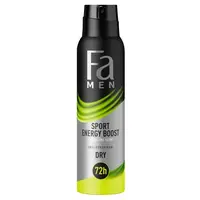 FA Men Antiperspirant Sport Energy Boost 150 ml