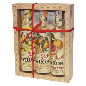 KITL Dárková kazeta citrusy citron + pomeranč + grep 3 x 500 ml