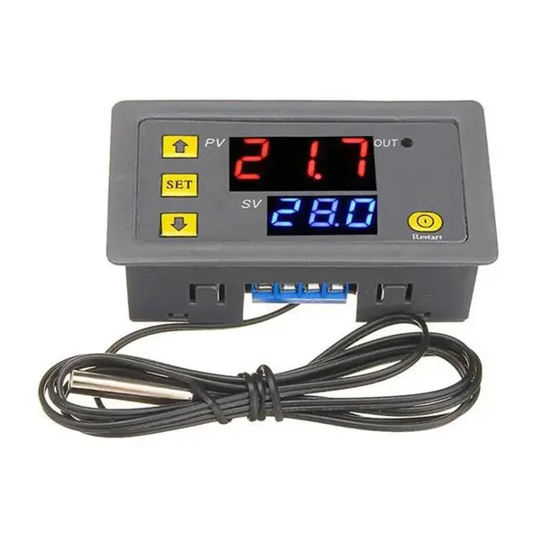 Digitální termostat W3230, -50 až 120°C, 24VDC
