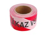 Páska výstražná 75mm x 250m EXTOL CRAFT 9568 červeno-bílá ZÁKAZ VSTUPU